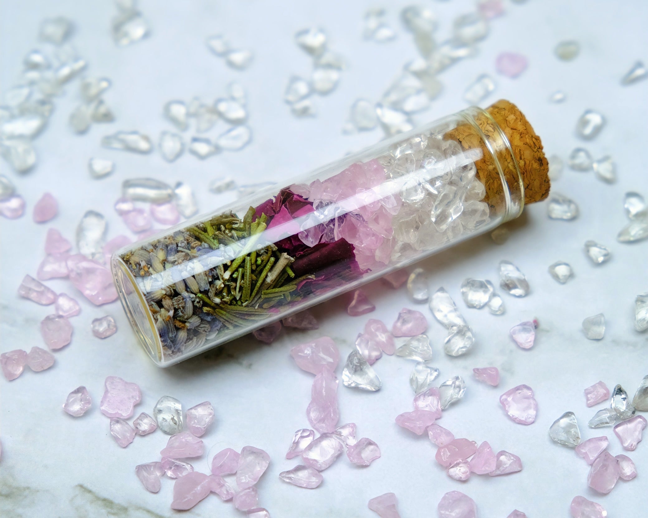 The Crystal Wish Bottle: Where Intention Takes Root