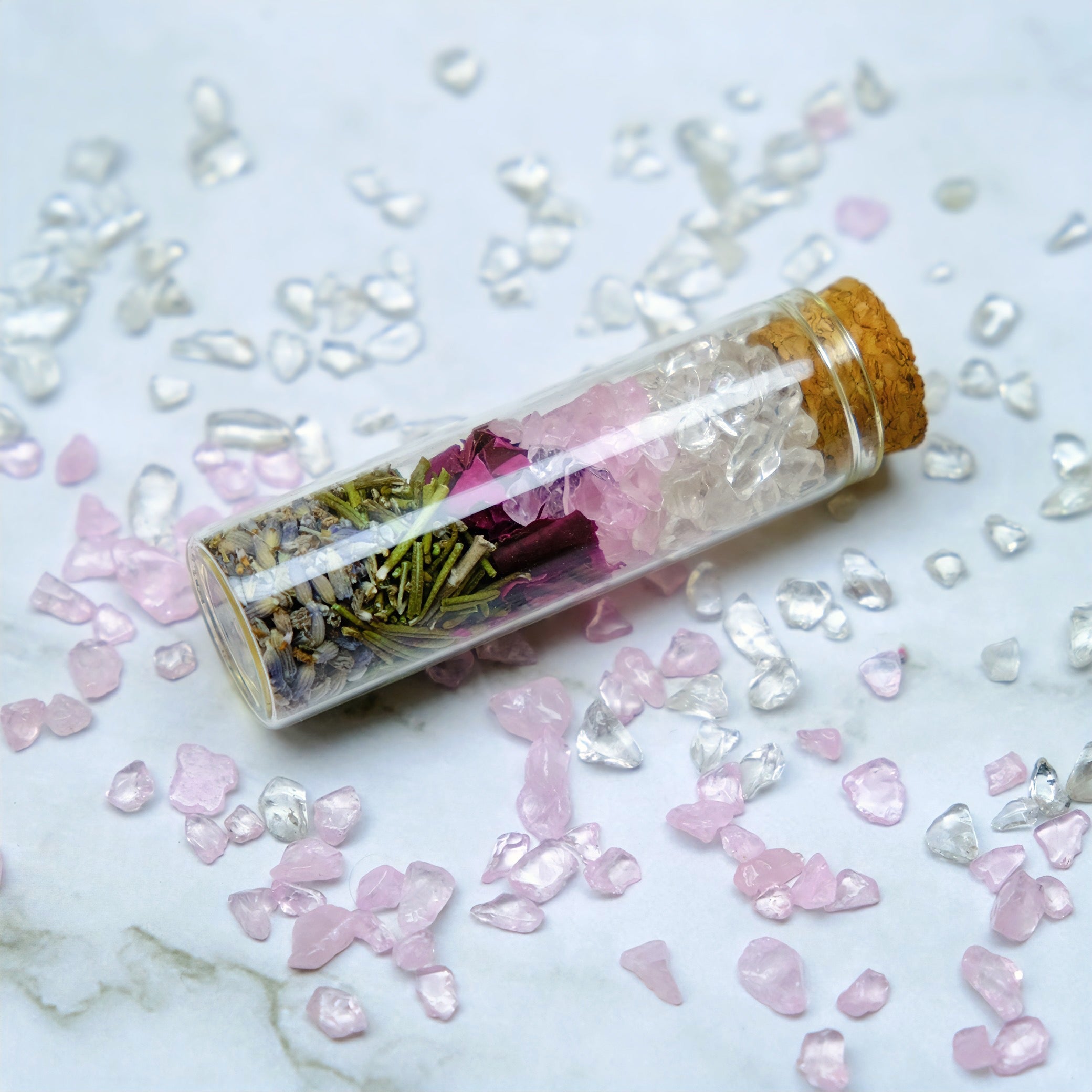 The Crystal Wish Bottle: Where Intention Takes Root