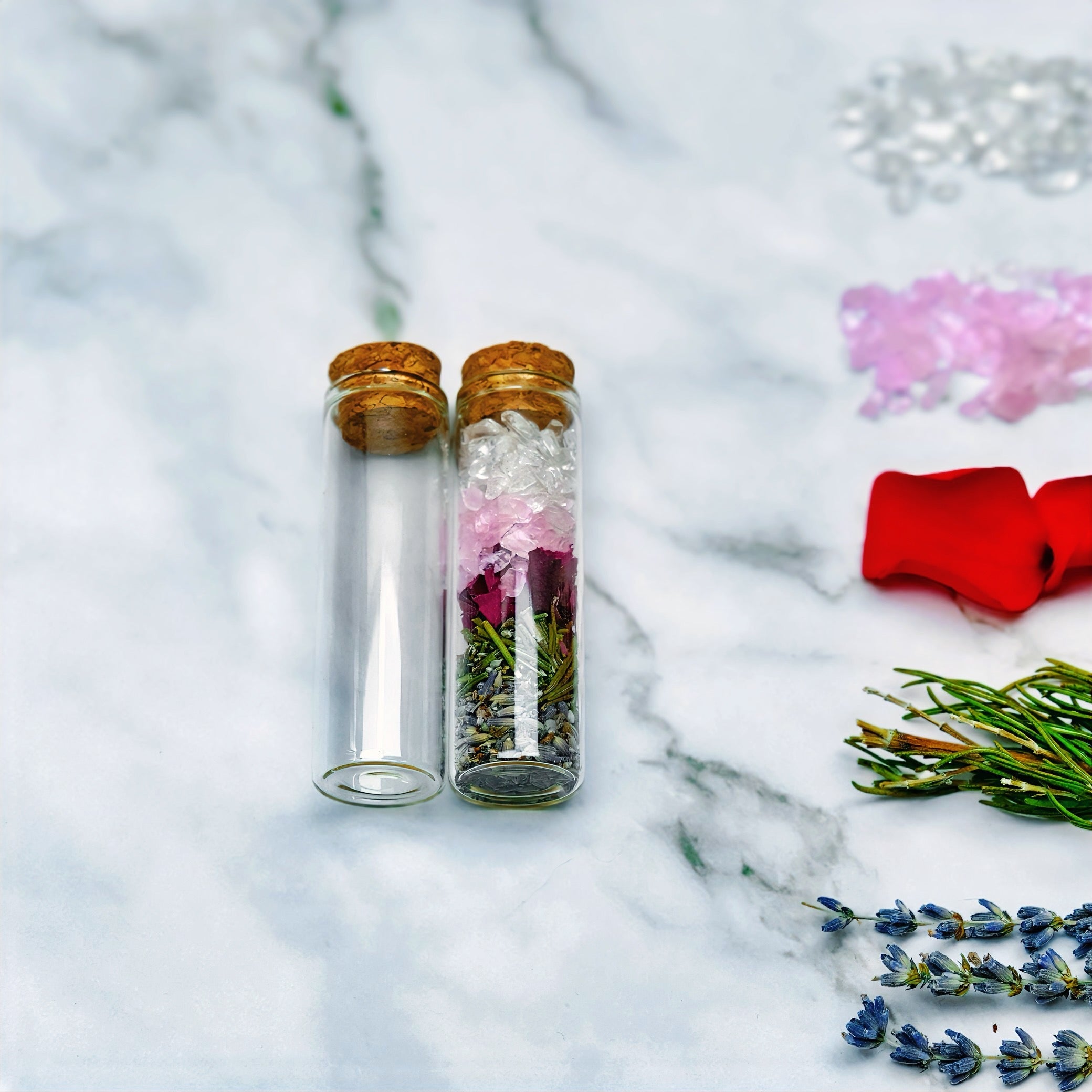 Crystal Wish Bottle Kit: A Step-by-Step Ritual Guide