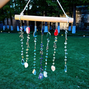 Agate Harmony Crystal Suncatcher – Healing Crystals for Energy, Spiritual Gifts & Mindful Home Décor
