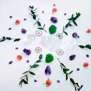 crystals for healing and environmental psychology-inspired energy layout