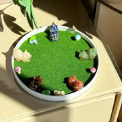 Five Elements Crystal Cat Candle Holder | Healing Crystals & Feng Shui Energy Balance