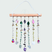 Agate Harmony Crystal Suncatcher – Healing Crystals for Energy, Spiritual Gifts & Mindful Home Décor